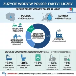 Zużycie wody w Polsce